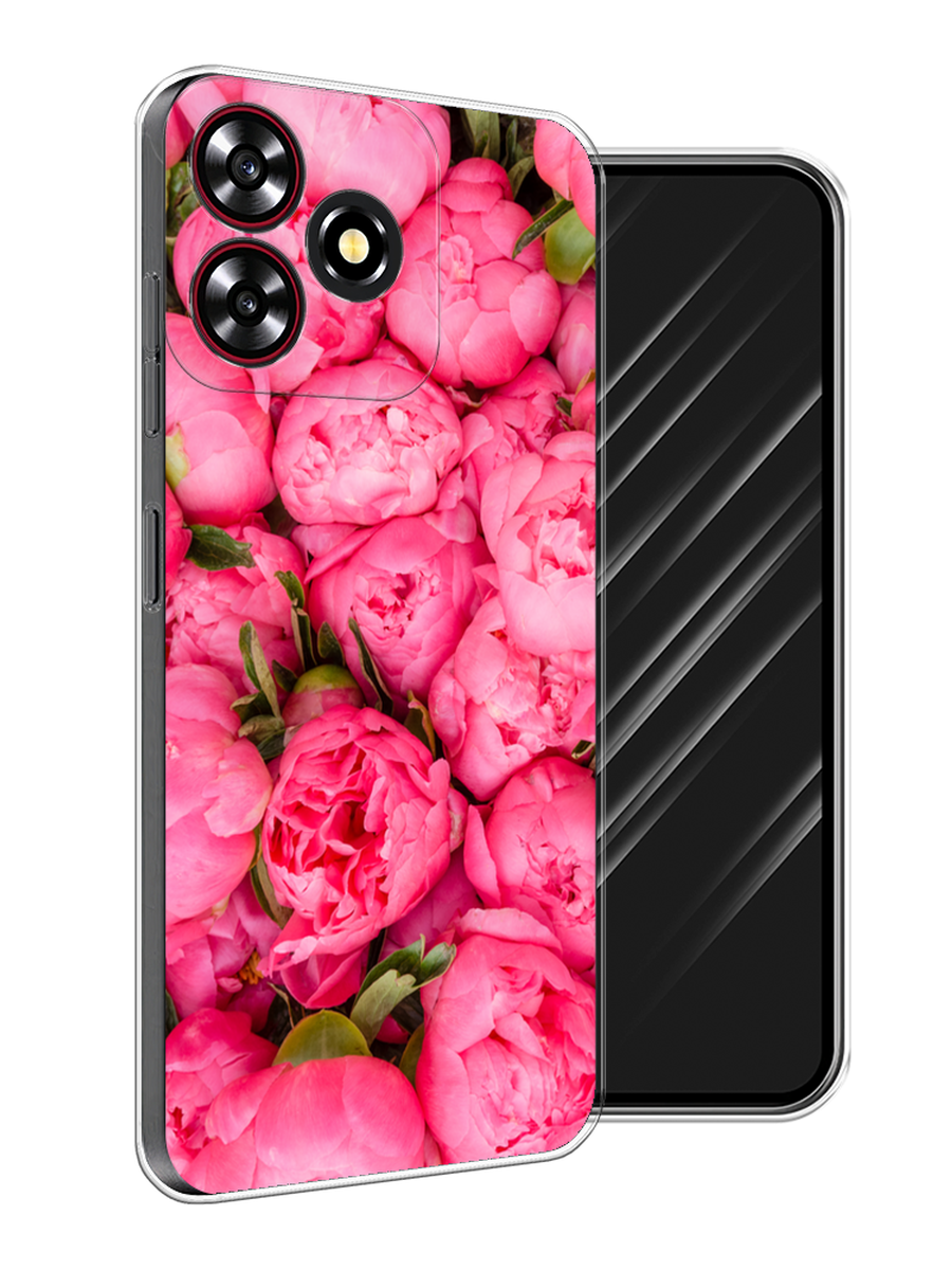

Чехол Awog на ZTE Blade V50 Smart "Прекрасные пионы", Разноцветный, 136550-1