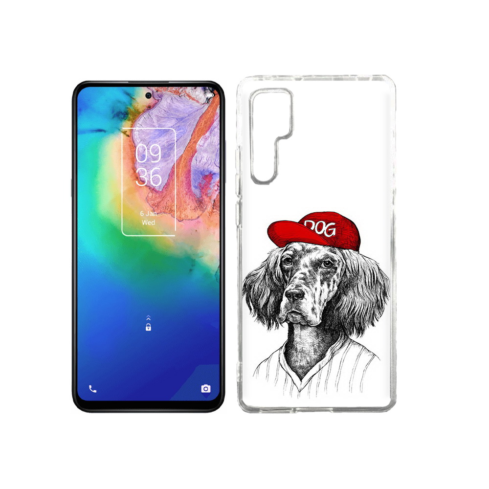 

Чехол MyPads Tocco для TCL 20 Pro дог, Прозрачный, Tocco