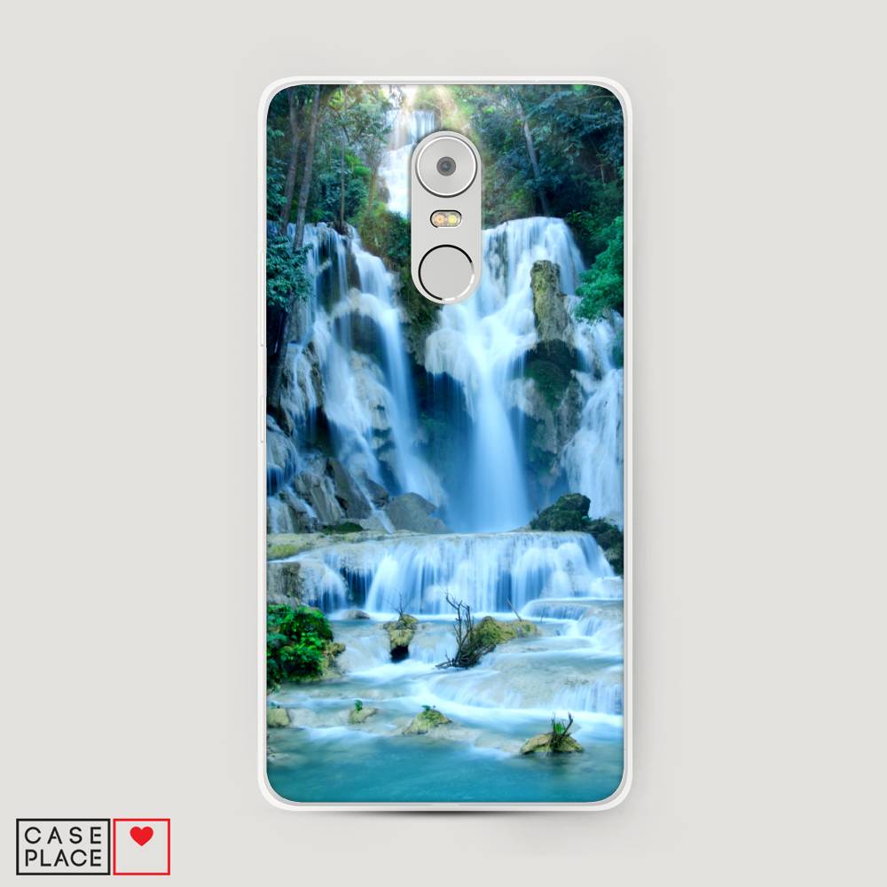 

Чехол Awog на Lenovo K6 Note / Леново K6 Note "Водопад 8", Голубой;зеленый, 112250-4