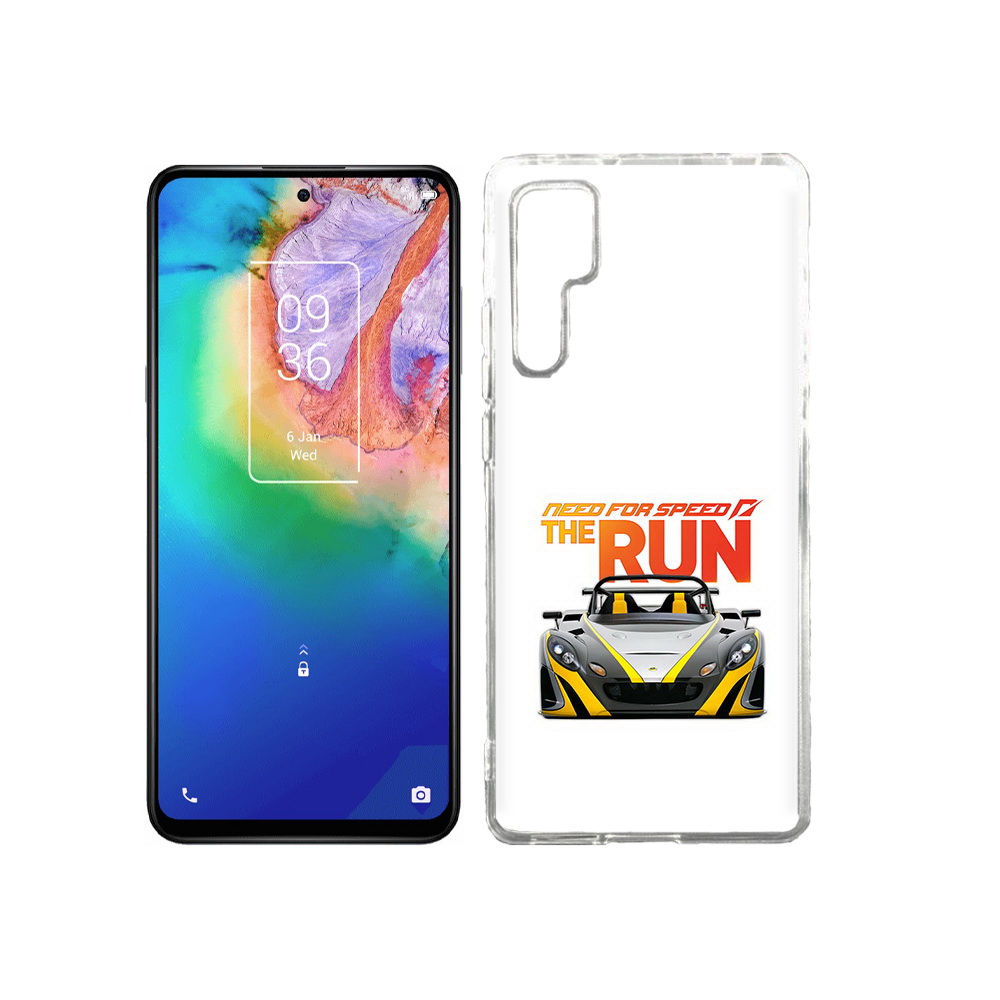 

Чехол MyPads Tocco для TCL 20 Pro гонка, Прозрачный, Tocco