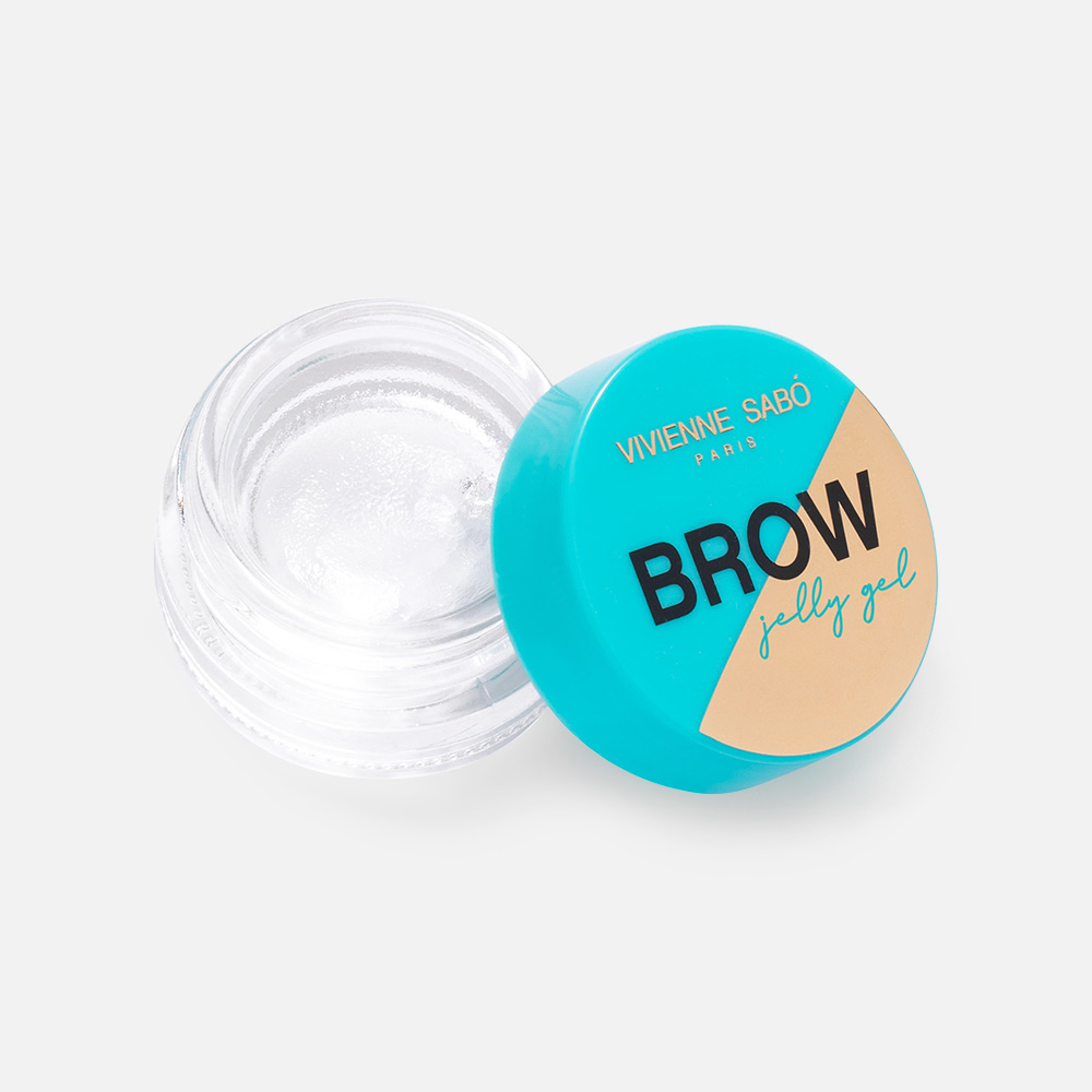 Гель-желе для бровей Vivienne Sabo сверхсильной фиксации Brow jelly gel, тон 01