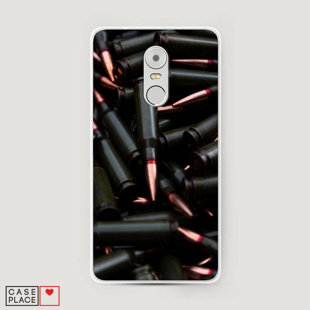 

Чехол Awog на Lenovo K6 Note / Леново K6 Note "Пули черные", Черный;коричневый, 112250-5