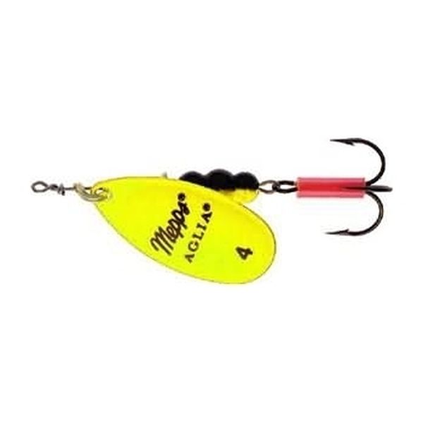 

Блесна для рыбалки вращающаяся Mepps AGLIA FLUO (4.5 / Chartreuse / 5 / / желтый / 5 / 5, Aglia Fluo
