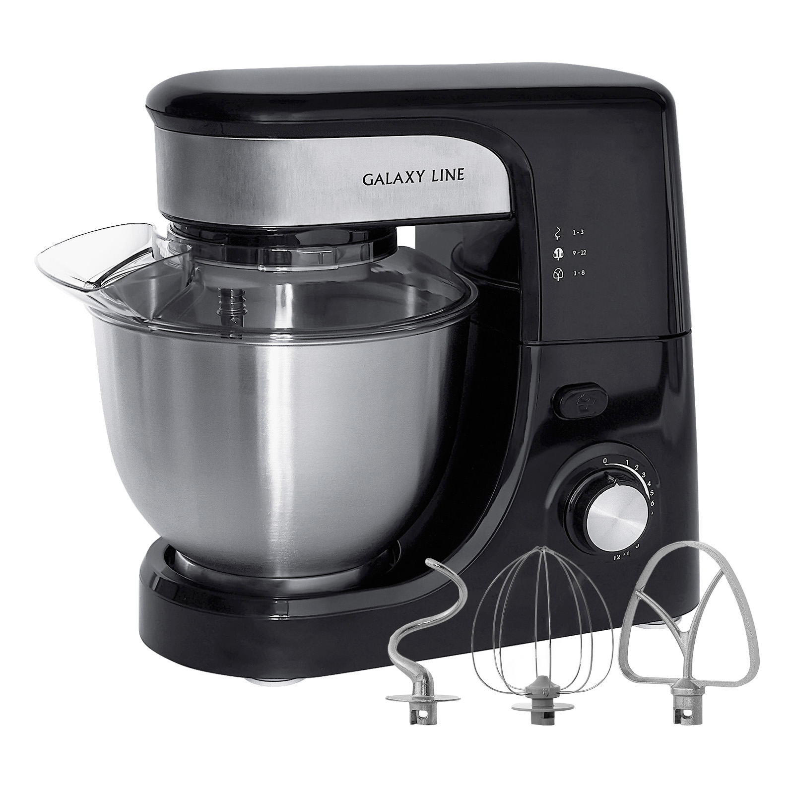 

Миксер Galaxy GL 2231 черный, GL 2231
