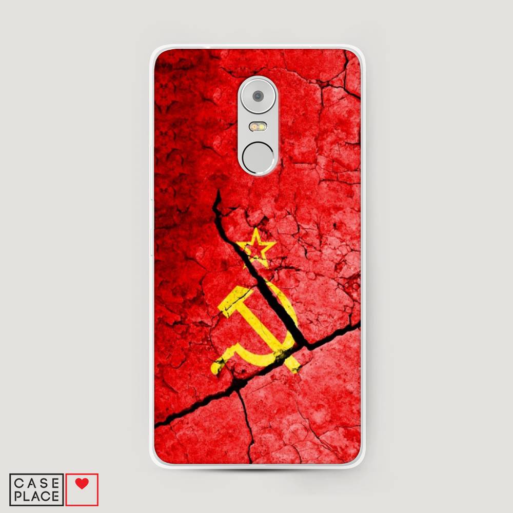 

Чехол Awog на Lenovo K6 Note / Леново K6 Note "СССР", Красный;черный;желтый, 112250-5