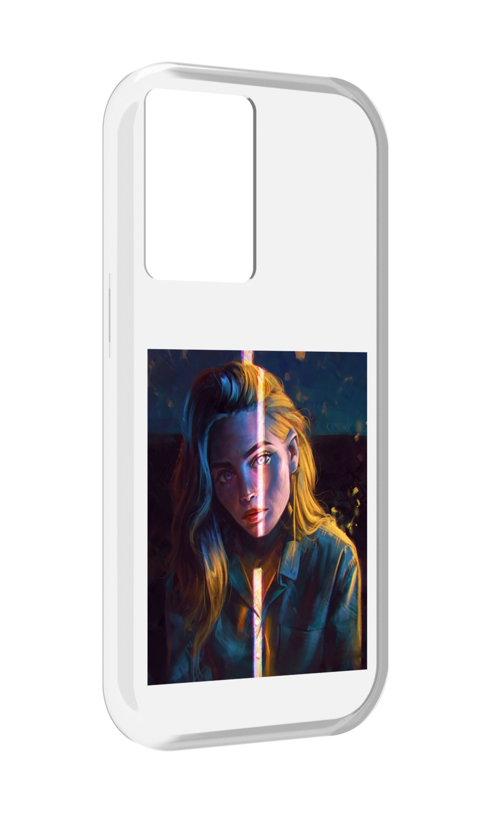 

Чехол MyPads девушка-в-тени для OnePlus Nord N20 SE, Прозрачный, Tocco