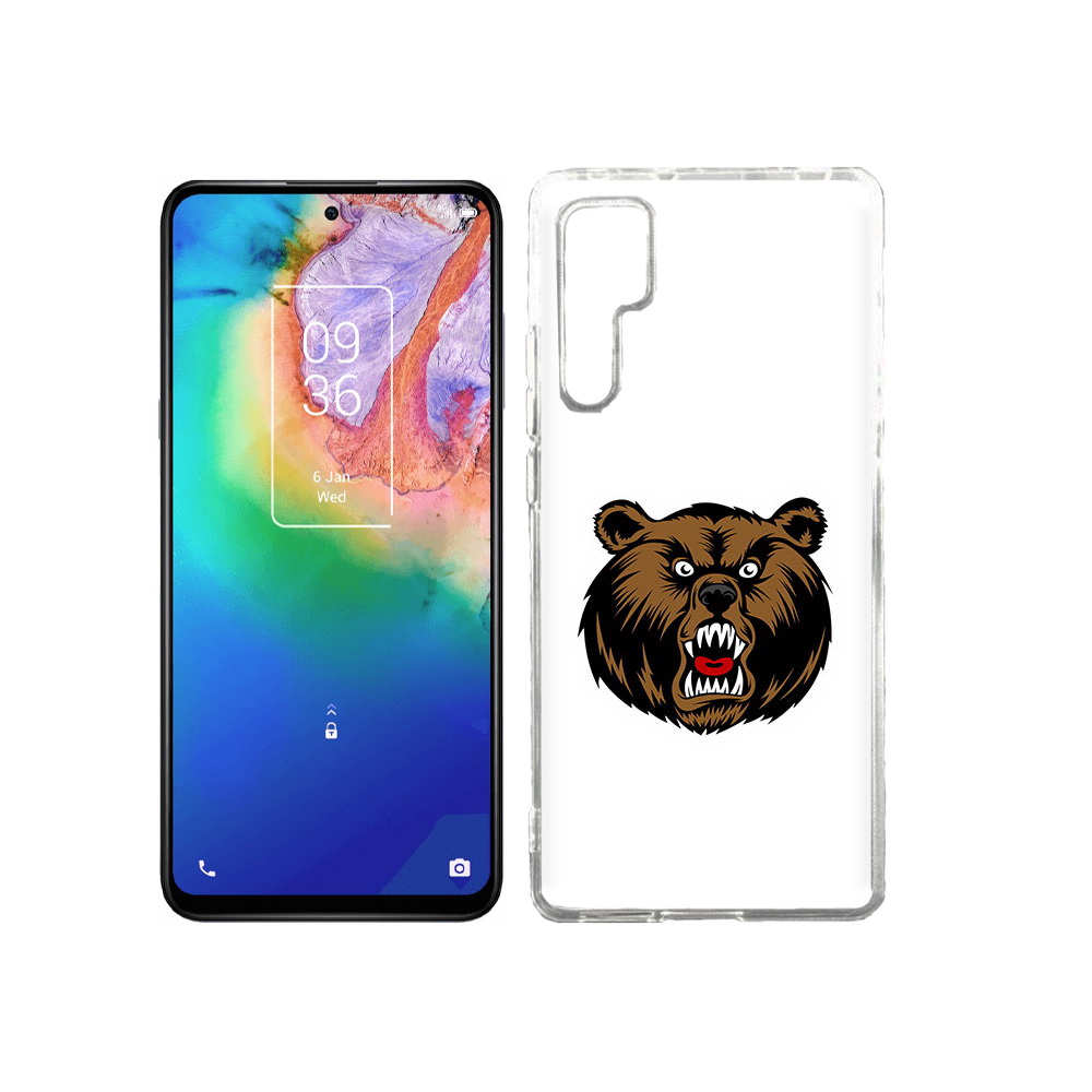 

Чехол MyPads Tocco для TCL 20 Pro бурый, Прозрачный, Tocco
