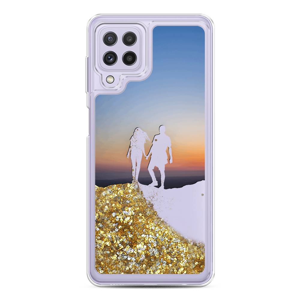 

Чехол Awog на Samsung Galaxy A22 / Самсунг A22 "Пара на краю света", 2103190-1