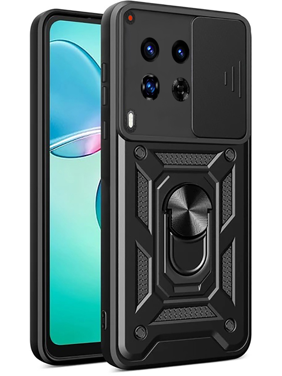 

Противоударный чехол на Tecno Camon 30 Premier 5g с защитой камеры черный, 782633013