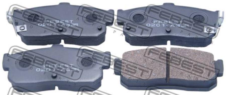 

Тормозные колодки FEBEST задние 0201a33r