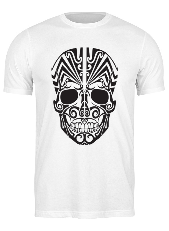 

Футболка мужская Printio Череп №2 белая S, Белый, Череп №2