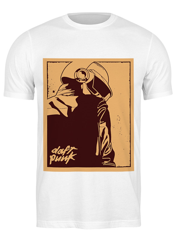 

Футболка мужская Printio Daft punk белая S, Белый, Daft punk