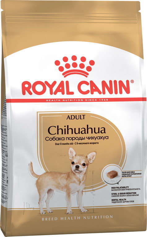 фото Сухой корм для собак royal canin chihuahua adult, птица, 1.5кг