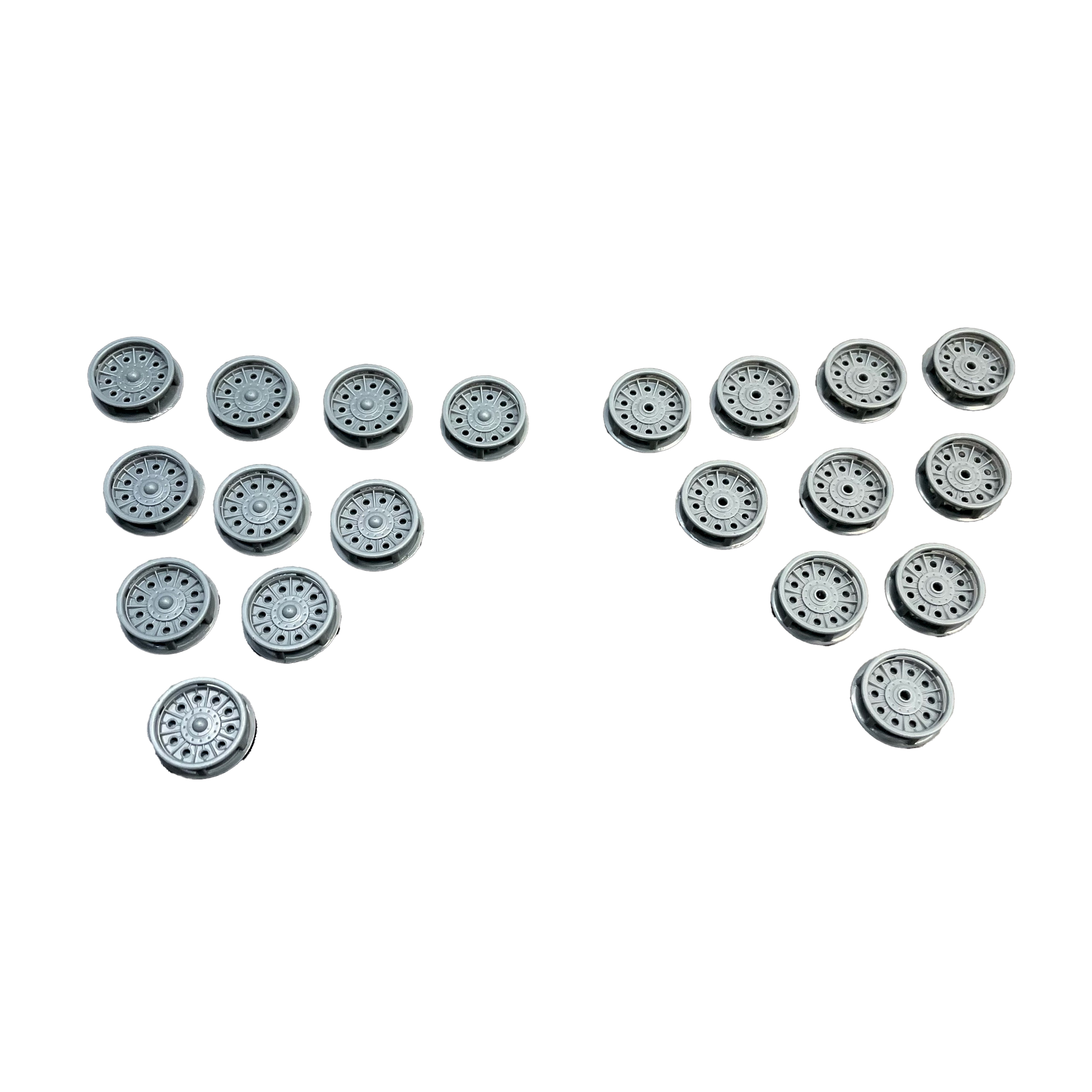 

Опорные катки Zedval 1/72 с внутренней амортизацией УВЗ для танка 34 10 катков K72002