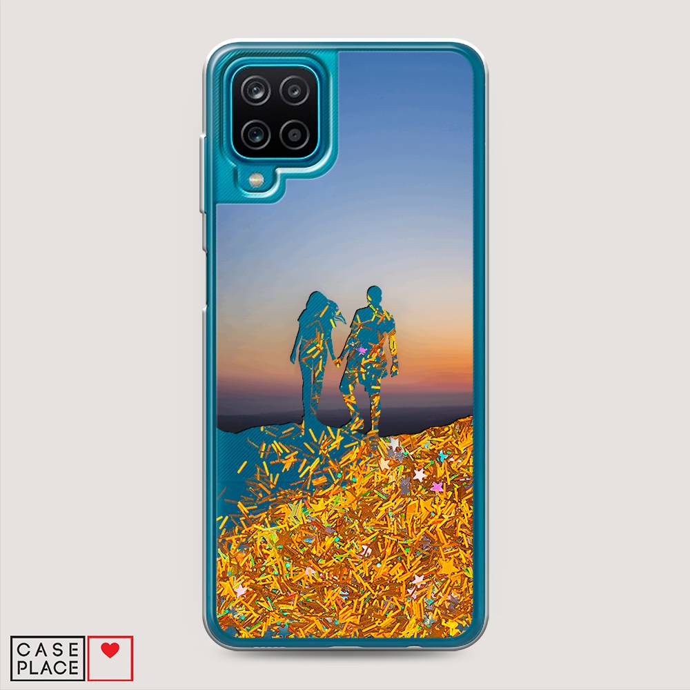 

Чехол Awog на Samsung Galaxy A12 / Самсунг A12 "Пара на краю света", Разноцветный, 2101690-1