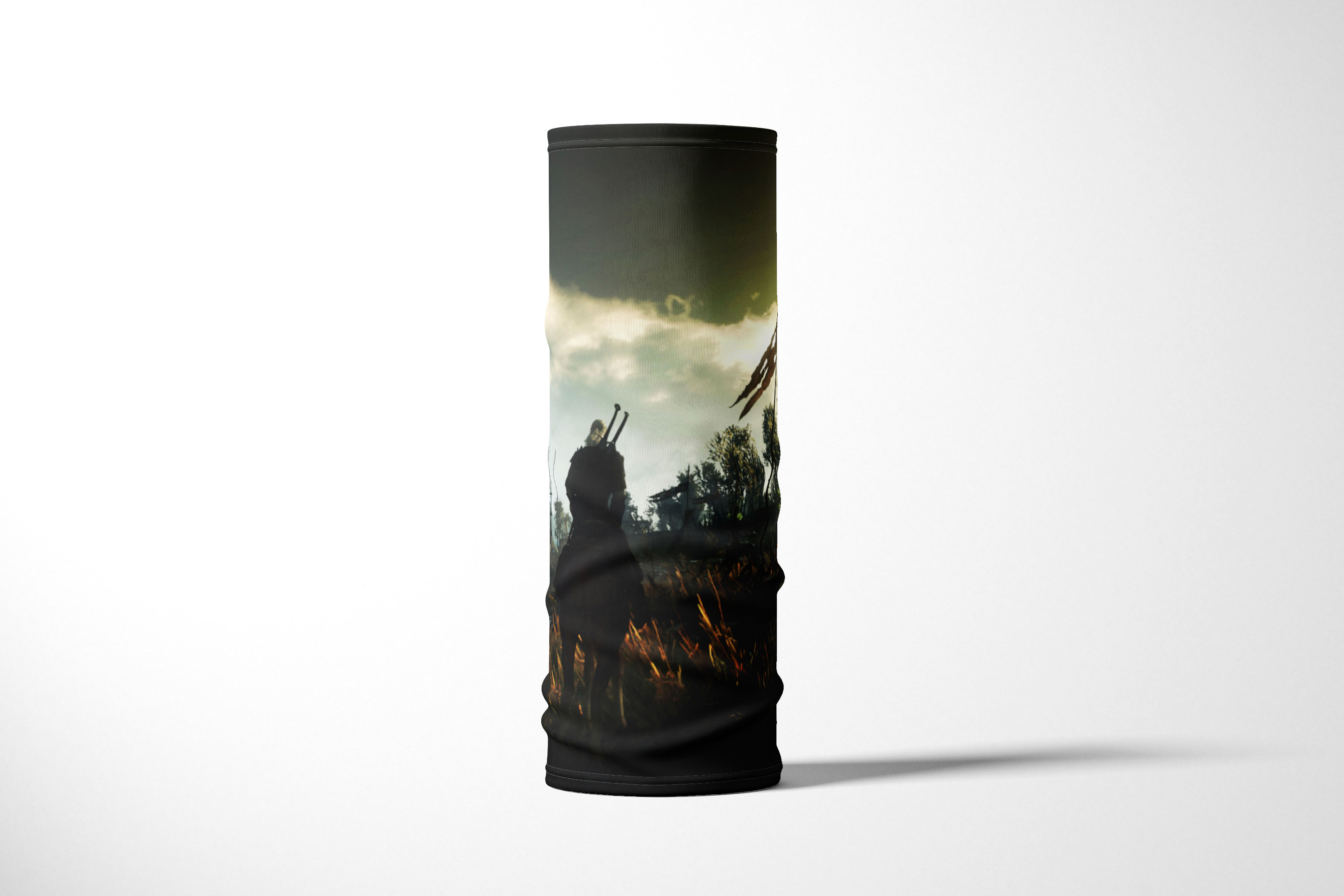 

Бандана / Бафф / Снуд-трансформер / Геймерам / The Witcher 3, Разноцветный, BBuffVM_VM1849011