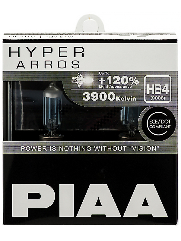 Галогенные лампы PIAA BULB HYPER ARROS 3900K HE-910 (HB4)