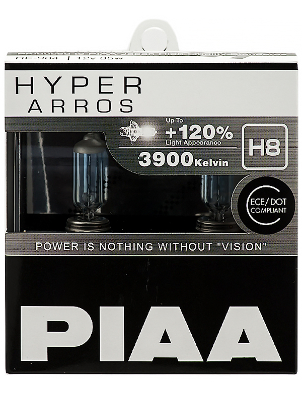 Галогенные лампы PIAA BULB HYPER ARROS 3900K HE-904 (H8)