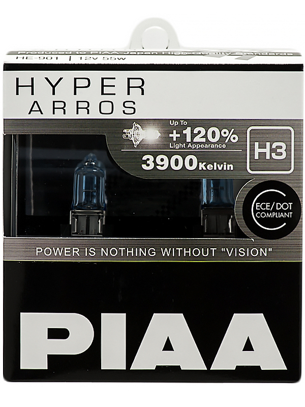 Галогенные лампы PIAA BULB HYPER ARROS 3900K HE-901 (H3)