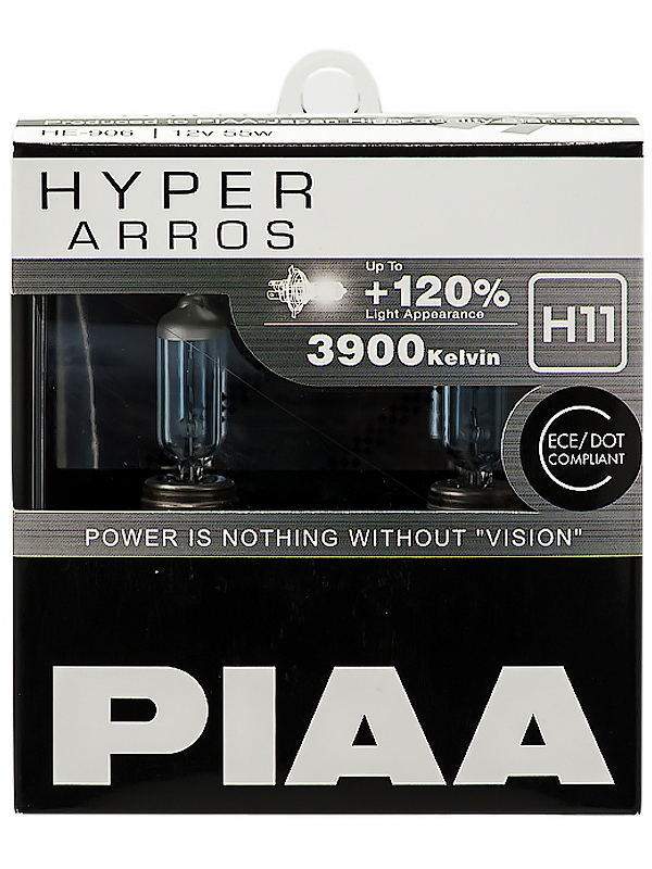 Галогенные лампы PIAA BULB HYPER ARROS 3900K HE-906 (H11)