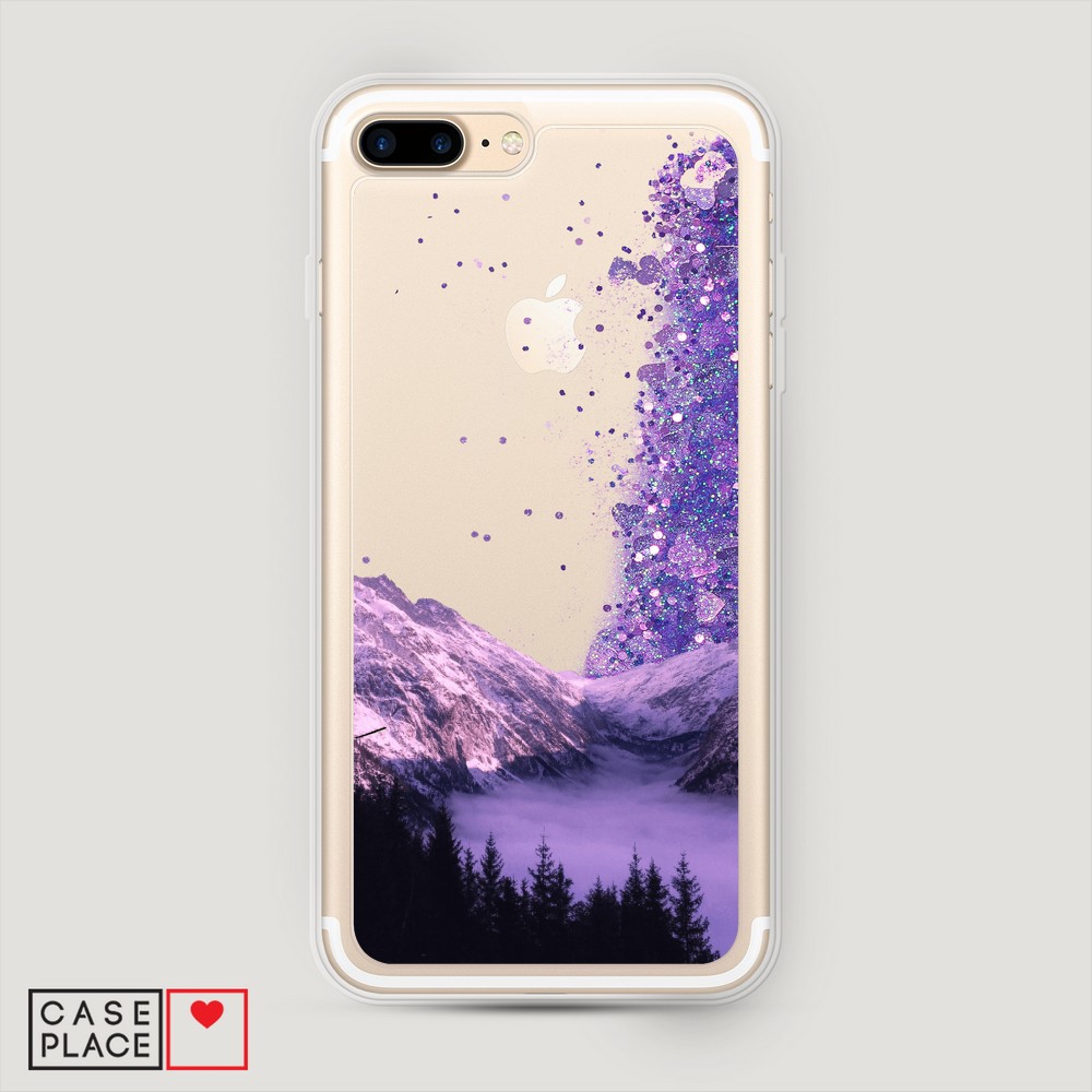 

Чехол Awog на Apple iPhone 8 Plus / Айфон 8 Plus "Горный туман", Разноцветный, 10992-1