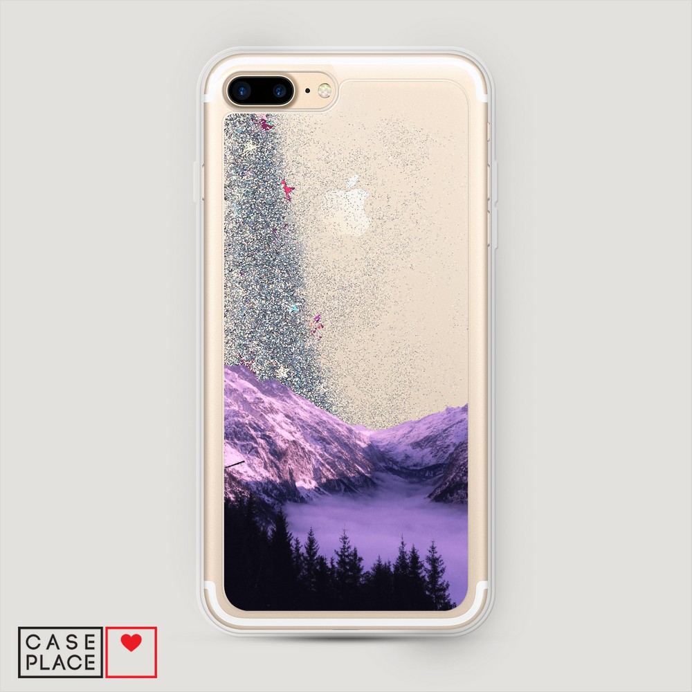 

Чехол Awog на Apple iPhone 8 Plus / Айфон 8 Plus "Горный туман", Разноцветный, 10991-1