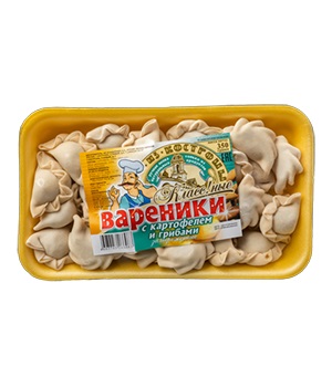 

Вареники Классные с картофелем и грибами 350 г