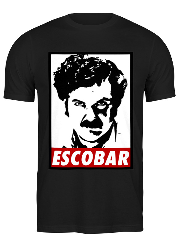 

Футболка мужская Printio Pablo escobar 3381449 черная XL, Черный, Pablo escobar 3381449