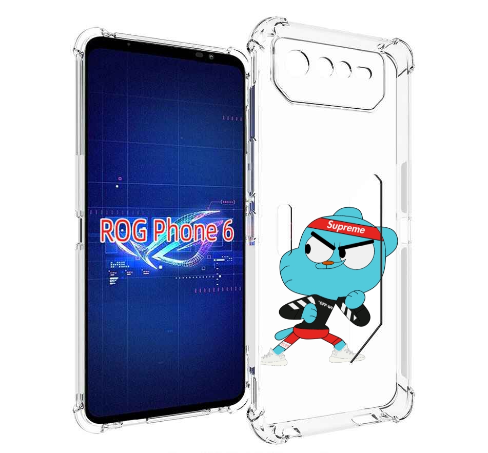 

Чехол MyPads Модный-Гамбол для Asus ROG Phone 6, Прозрачный, Tocco