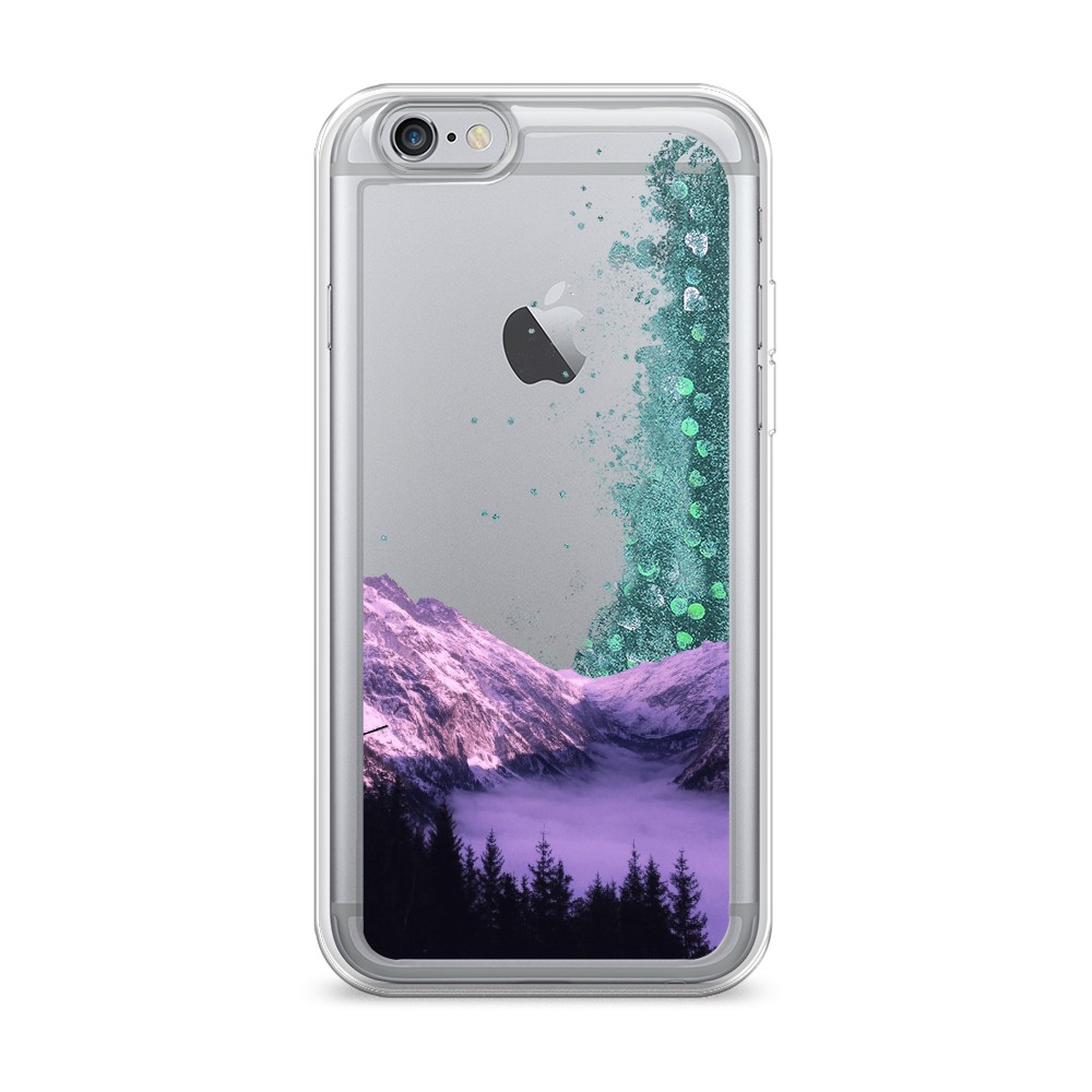 

Жидкий чехол с блестками "Горный туман" на Apple iPhone 6S, 0104S95-1
