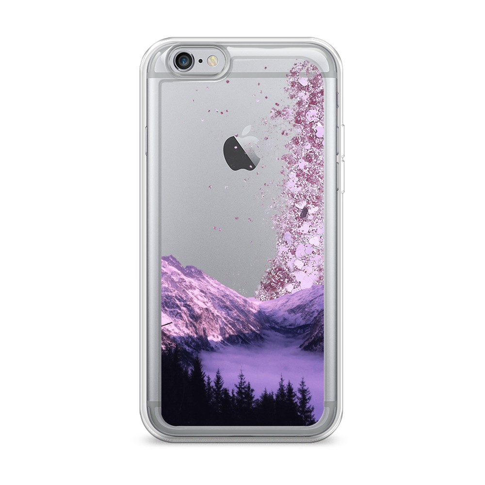 

Жидкий чехол с блестками "Горный туман" на Apple iPhone 6S, 0104S94-1