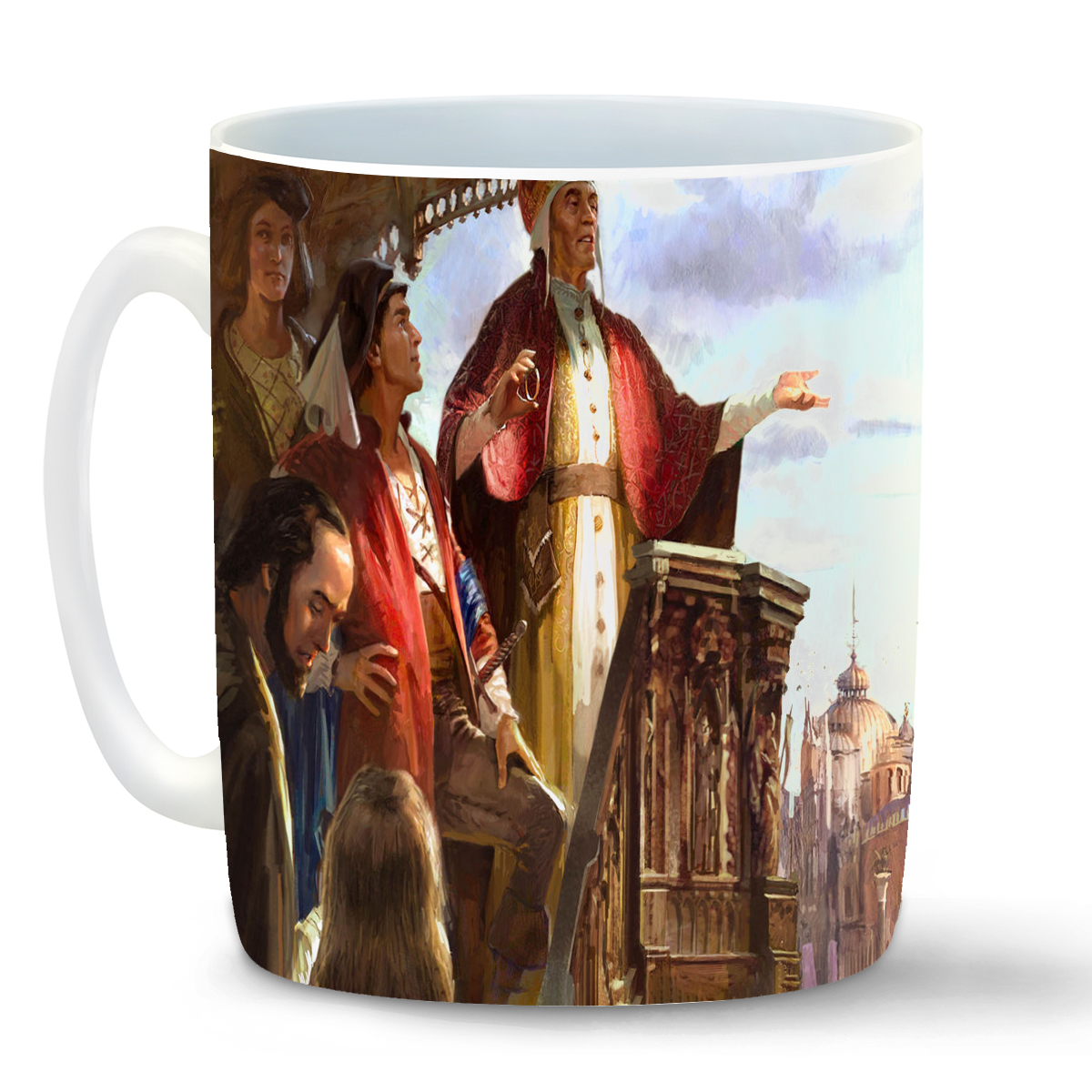 

Тарелка CoolPodarok anno 1404 Иван Грозный