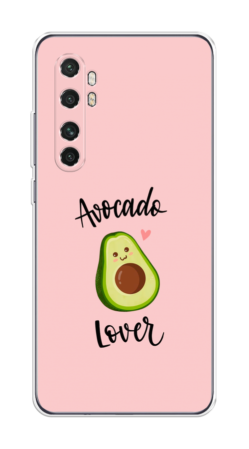 

Чехол на Xiaomi Mi Note 10 Lite "Avocado lover", Розовый;зеленый, 38450-6