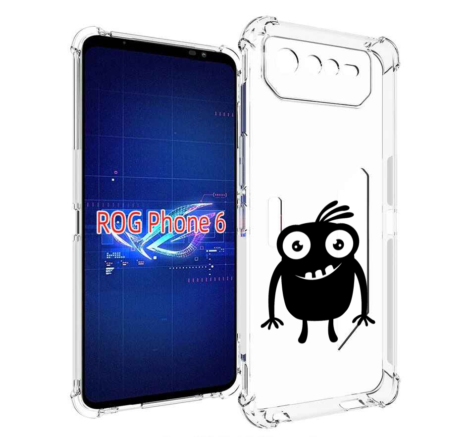 

Чехол MyPads Масяня для Asus ROG Phone 6, Прозрачный, Tocco