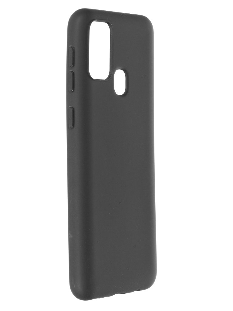 

Чехол Krutoff для Samsung Galaxy M31 Soft Black 12692, Samsung Galaxy M31