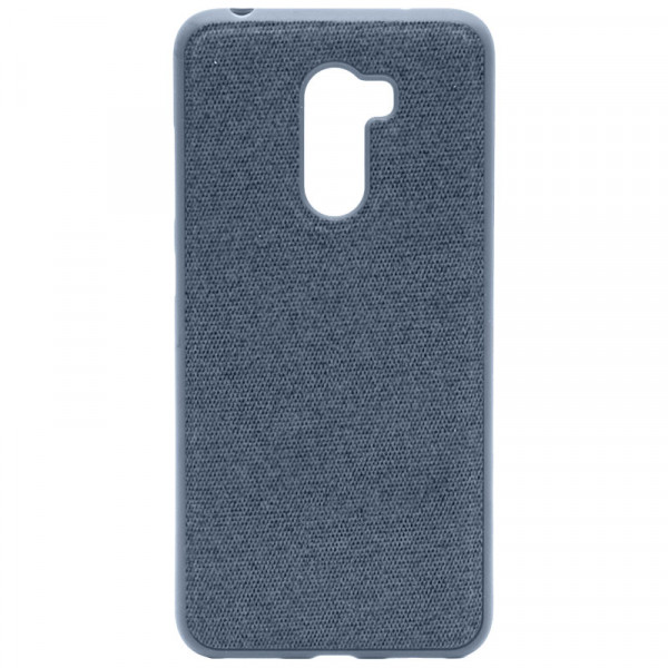 фото Tpu чехол fiber logo для xiaomi pocophone f1 (синий) epik
