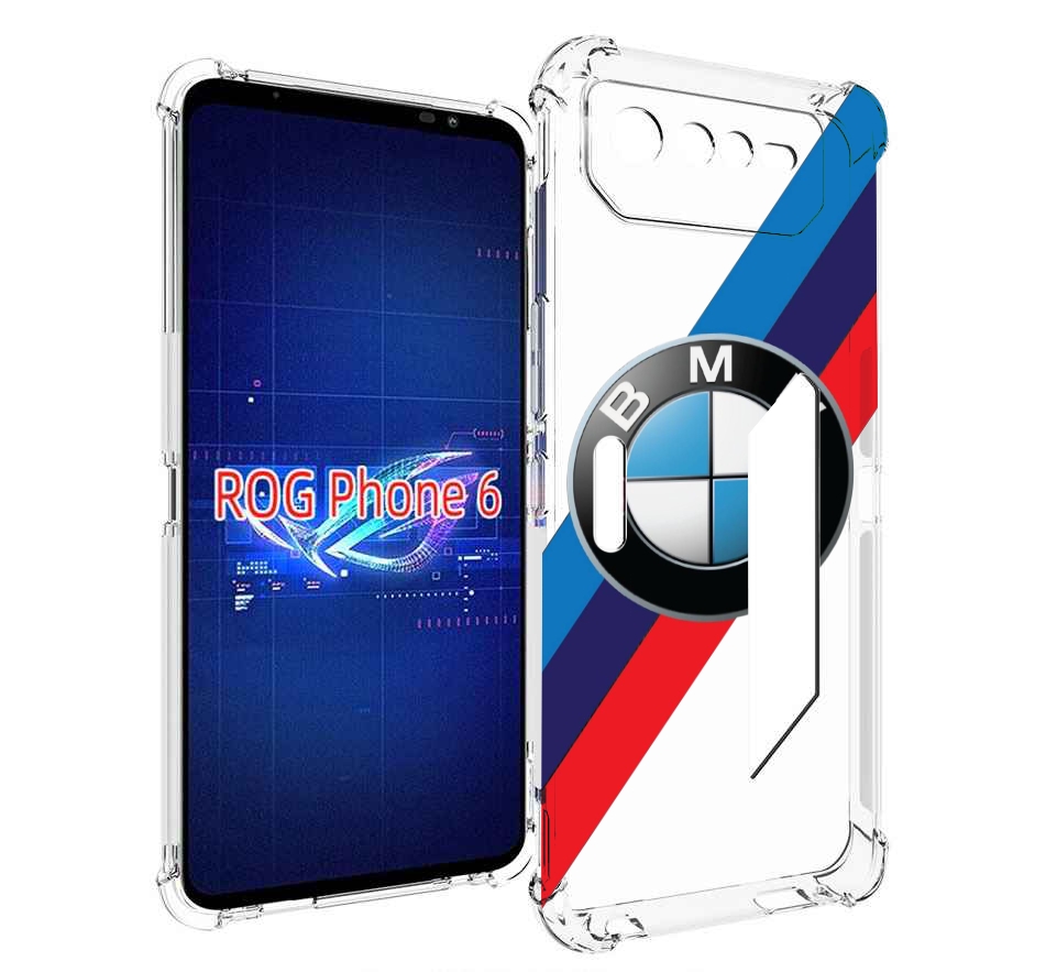 

Чехол MyPads Лого-BMW мужской для Asus ROG Phone 6, Прозрачный, Tocco