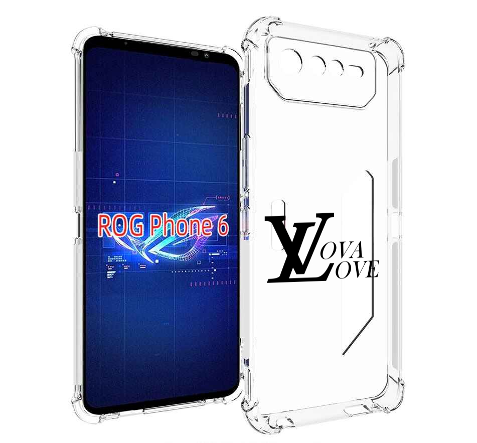 

Чехол MyPads Лова-лове для Asus ROG Phone 6, Прозрачный, Tocco