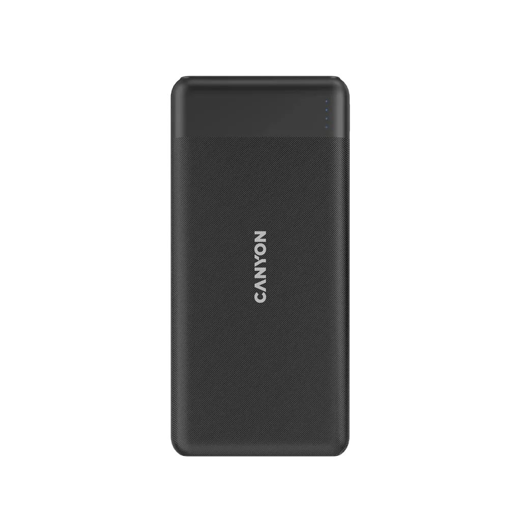 CANYON PB-109 Power bank 10000mAh Li-poly battery, Input Lightning &Type C  : 5V/2A, 9V/2A