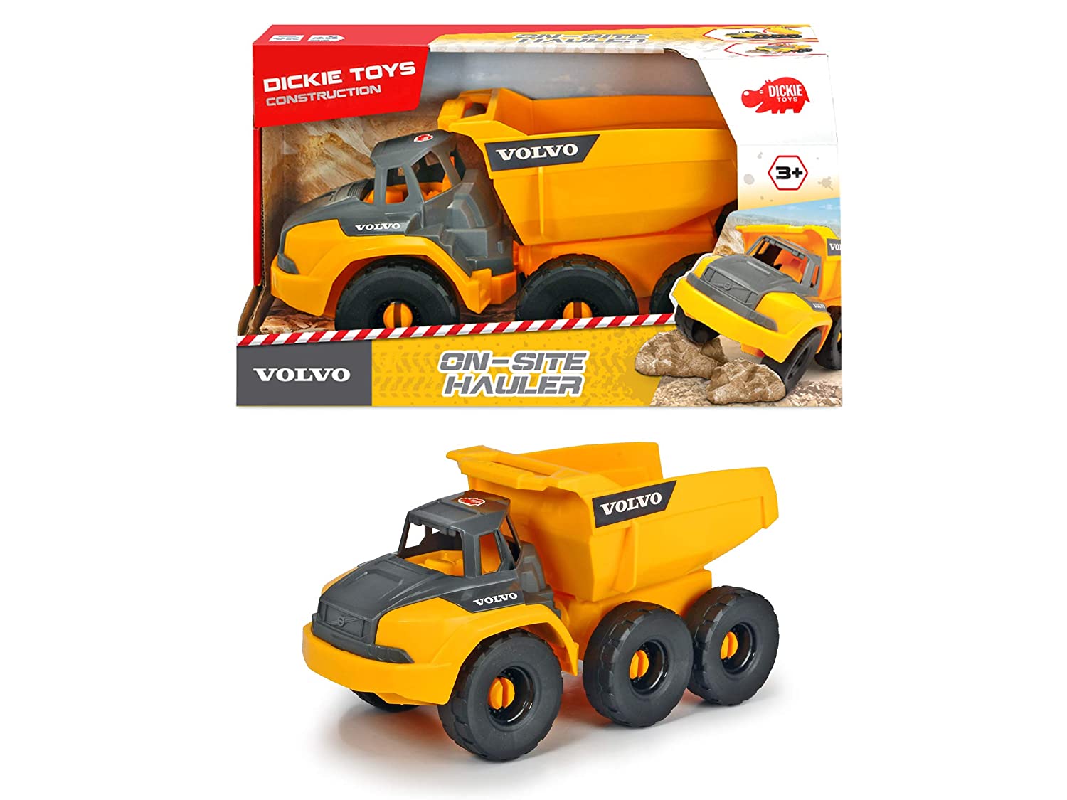 фото Машинка dickie toys грузовик volvo, 26 см