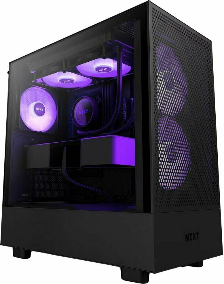 

Корпус компьютерный NZXT H5 Flow черный, H5 Flow
