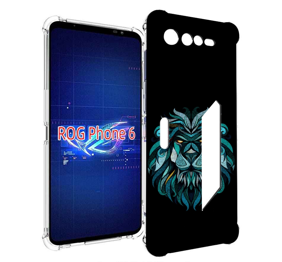 

Чехол MyPads Лев-красивый-зеленый для Asus ROG Phone 6, Прозрачный, Tocco