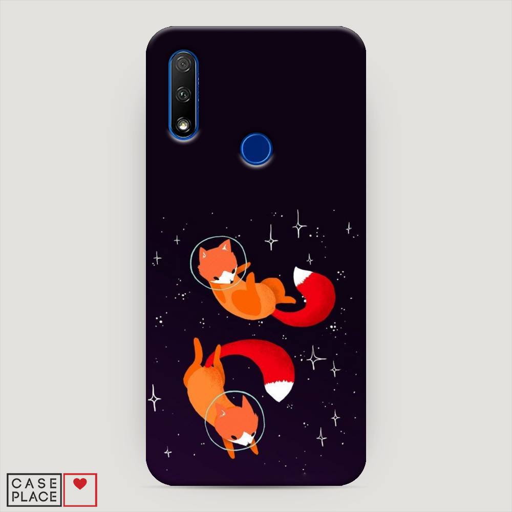 

Чехол Awog "Лисы космонавты" для Honor 9X, 69920-3