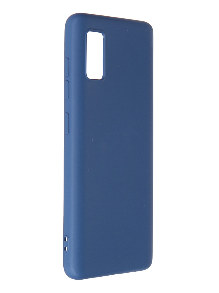 

Чехол Krutoff для Samsung Galaxy A41 A415 Silicone Blue 12438, Samsung Galaxy A41 A415