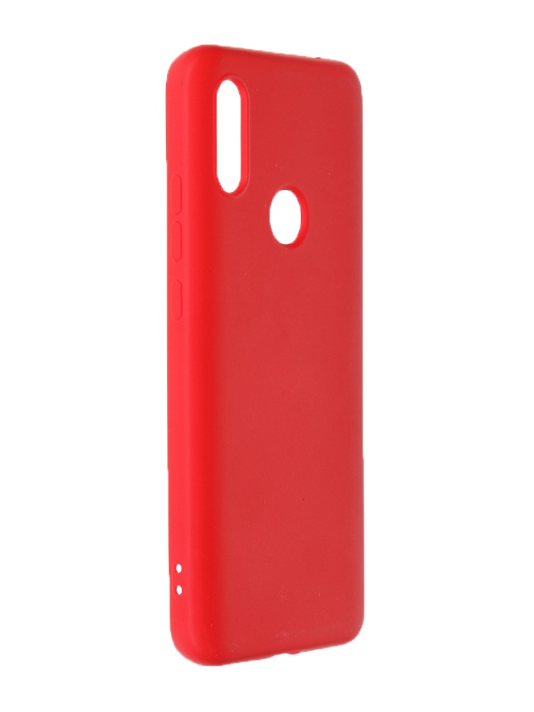 фото Чехол krutoff для xiaomi redmi 7 silicone red 12490