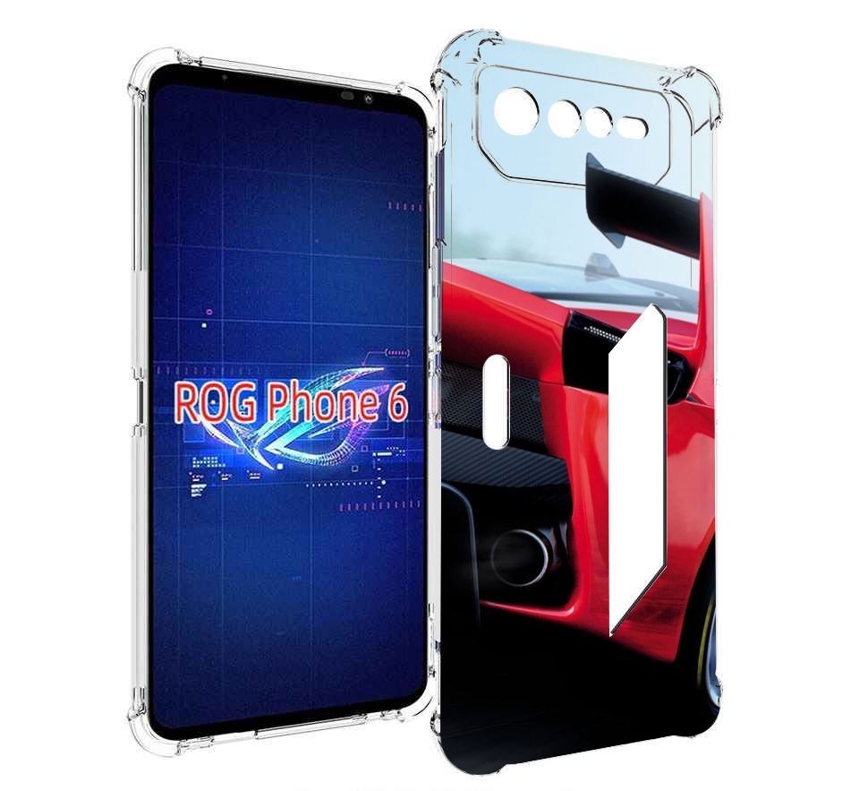 

Чехол MyPads Крыло-машины мужской для Asus ROG Phone 6, Прозрачный, Tocco