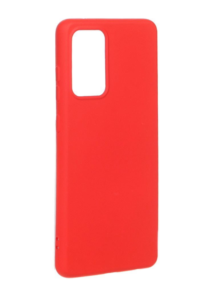 

Чехол Krutoff для Samsung Galaxy A72 Silicone Red 12451, Samsung Galaxy A72