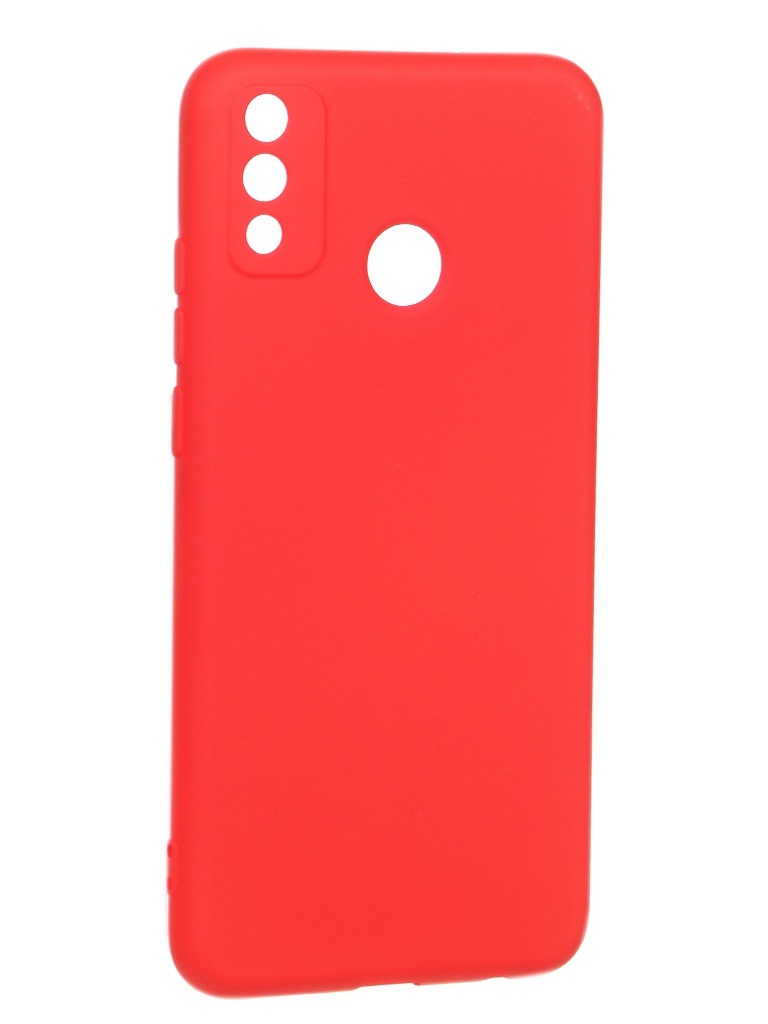 фото Чехол krutoff для honor 9x lite silicone red 12315