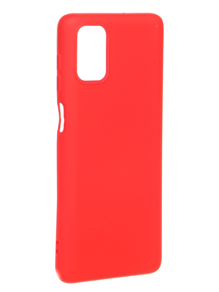 фото Чехол krutoff для samsung galaxy m51 m515 silicone red 11694