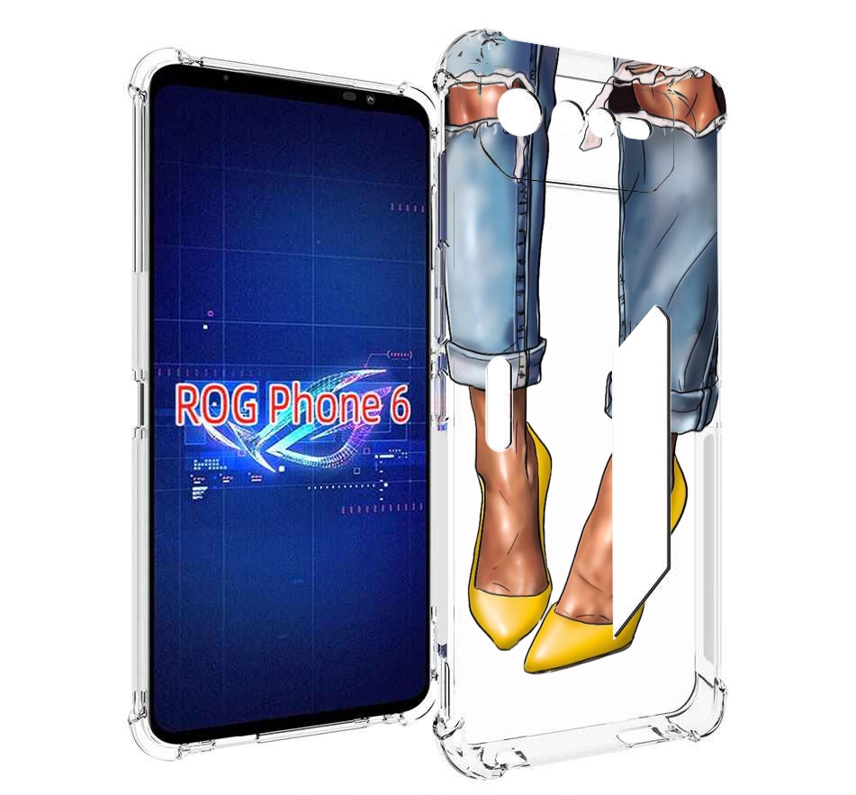 Чехол MyPads Красивые-туфли для Asus ROG Phone 6